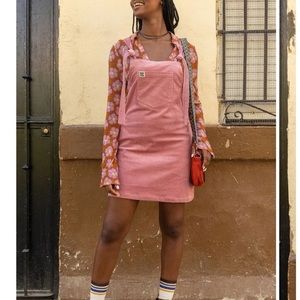 Lucy and Yak - Pink Mini Pini - Organic Corduroy - Size 24